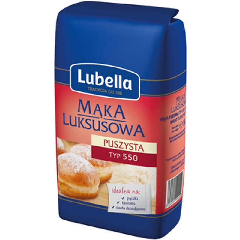 Lubella Mąka puszysta luksusowa typ 550 1 kg